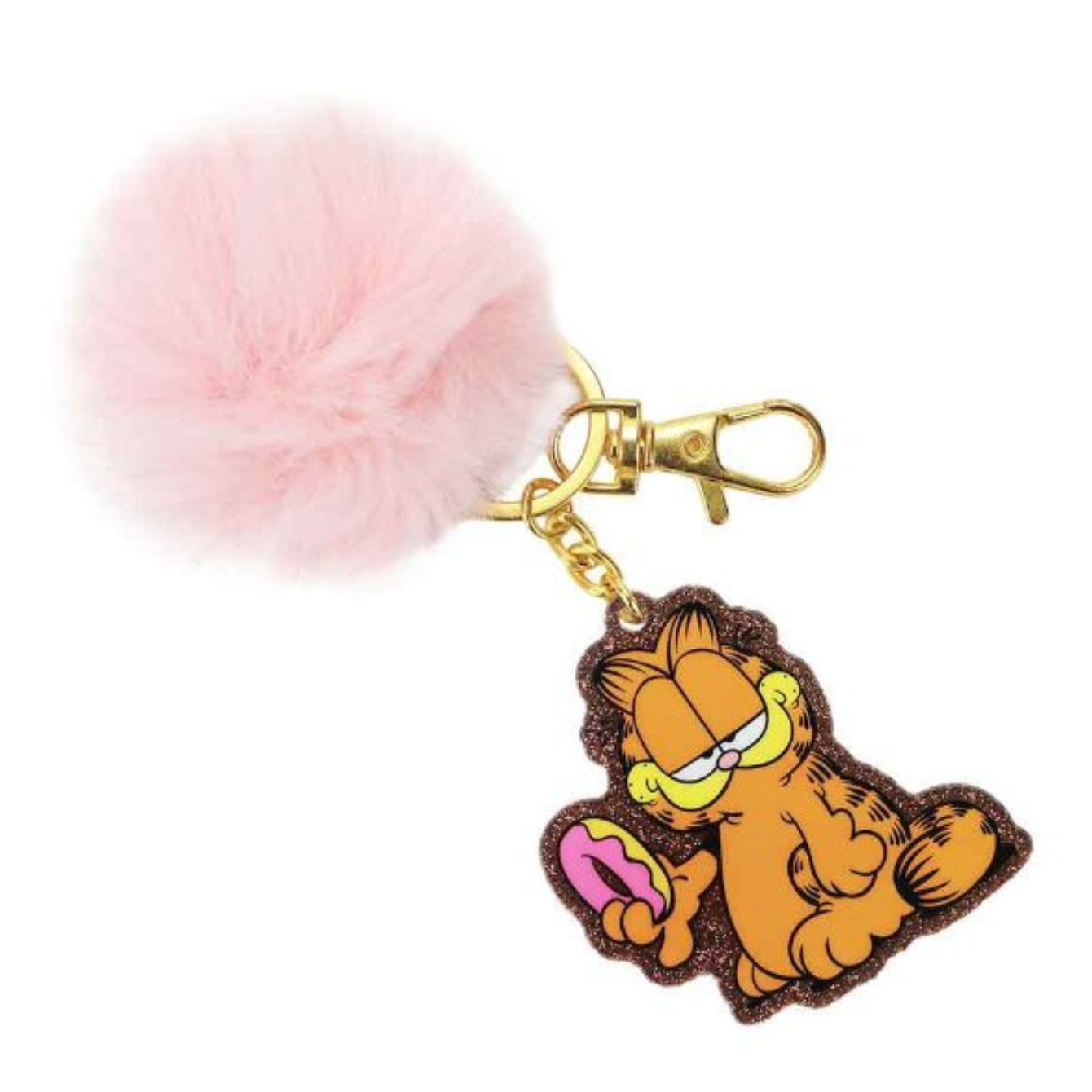 GARFIELD POM WRISTLET KEYCHAIN