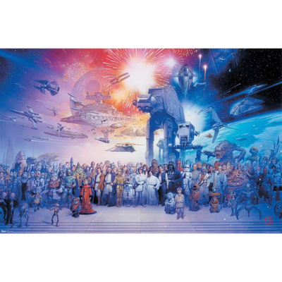 Star Wars Galaxy Cast Poster