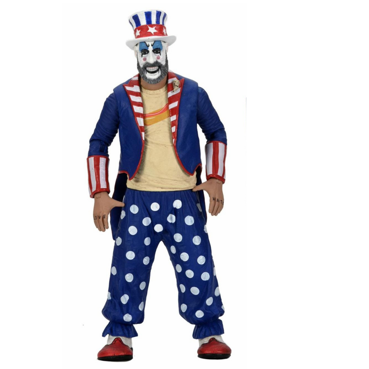 House of 1000 Corpses - 7" Scale Action Figure - Captain Spaulding (Tailcoat) 20th Anniversary Figure