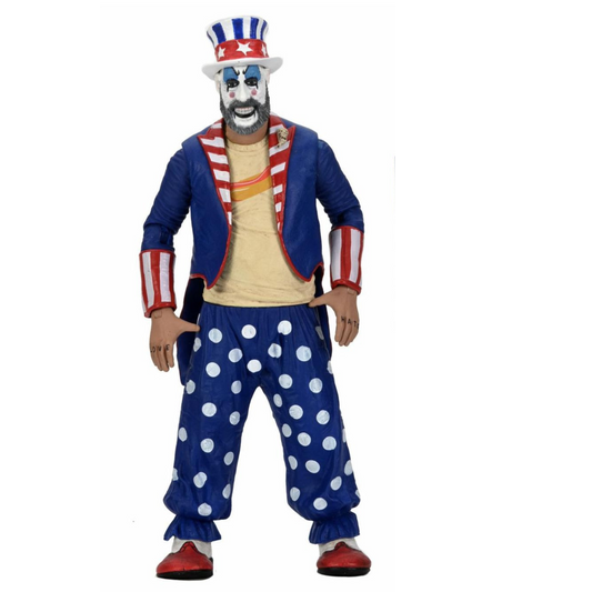 House of 1000 Corpses - 7" Scale Action Figure - Captain Spaulding (Tailcoat) 20th Anniversary Figure