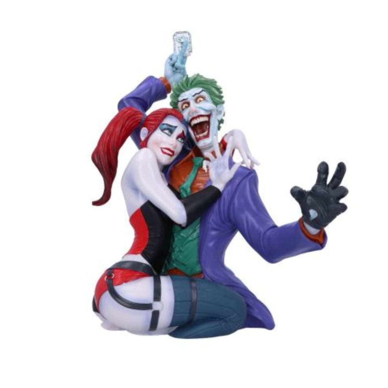 The Joker and Harley Quinn Bust 37.5cm