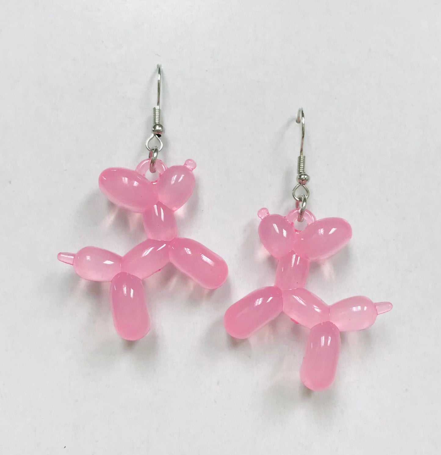 Acrylic Balloon Dog Earrings MULTI COLOR LISTING