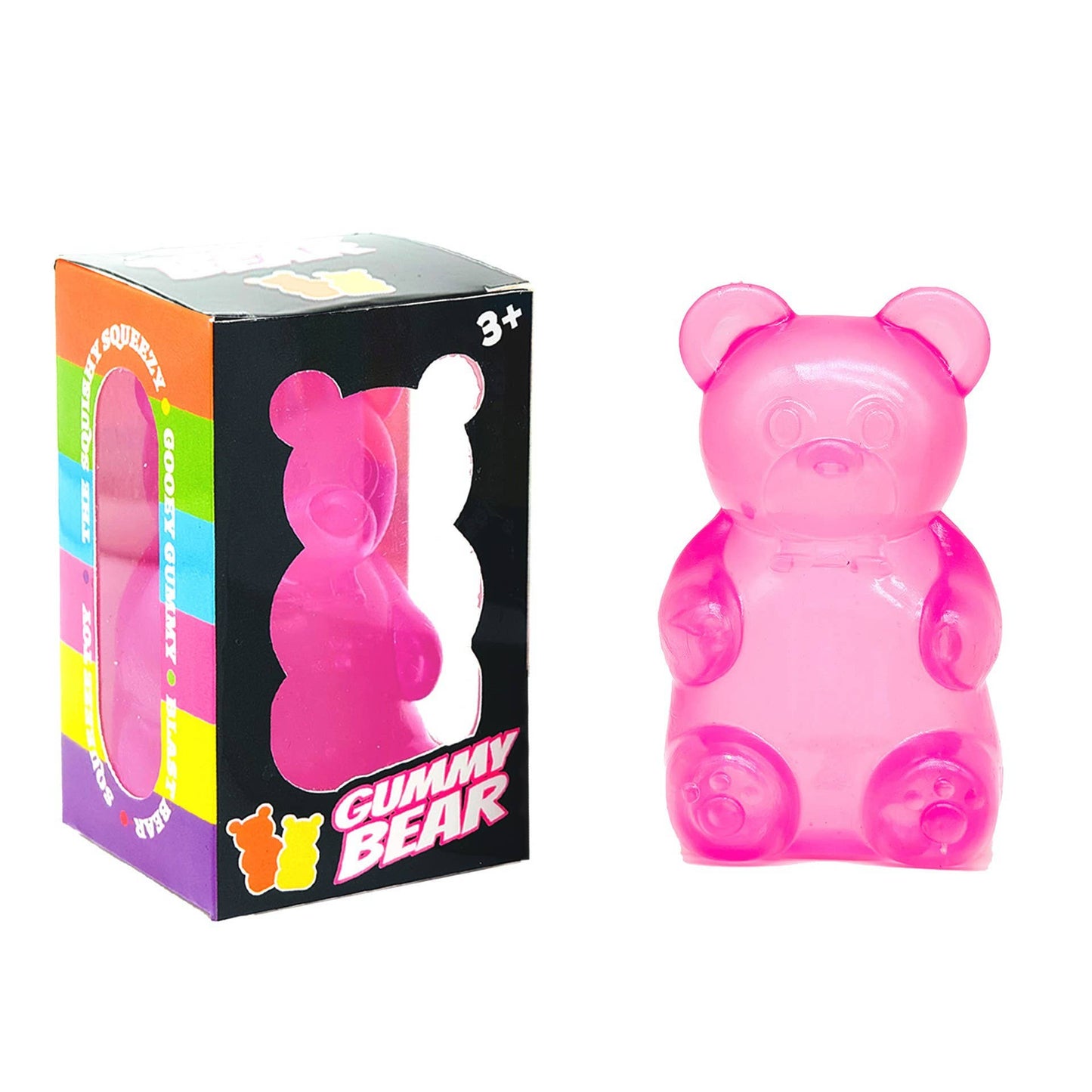 Gummy bear cute cat  Squishy fidget Toy Stress Relief Toy