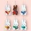 Limited Miffy Plush with lovely animal  Keychain Bag Charm