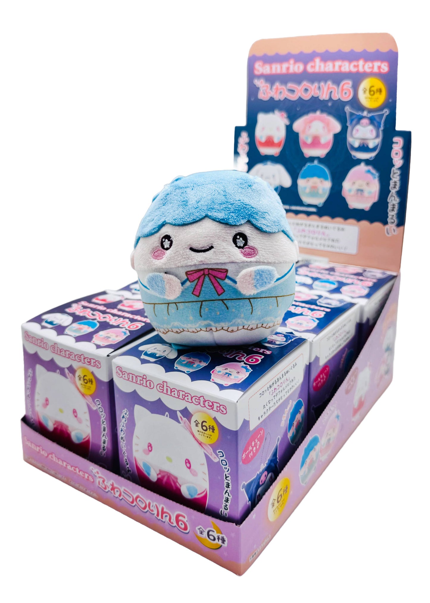 Sanrio Character Plush Fuwakororin Mascot Series 6 -Blind Box