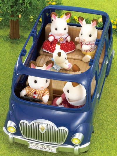 Calico Critters Family Seven Seater Toy Vehicle for Dolls
