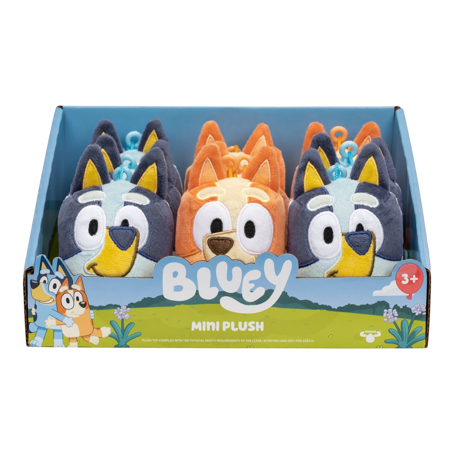 Moose Toys Bluey Mini Plush (BLUEY)