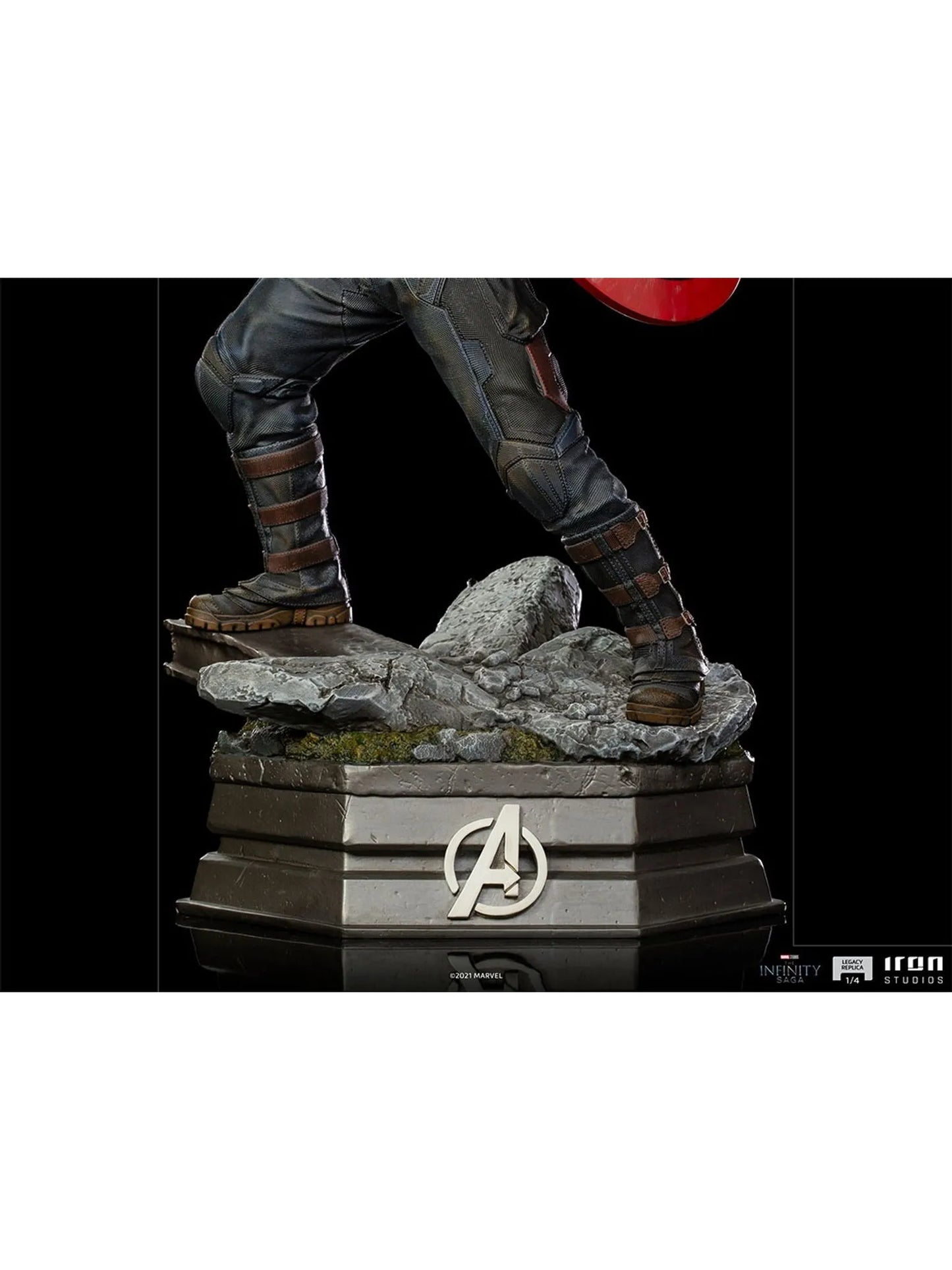 Statue Captain America 1/4 - Infinity Saga - Legacy Replica By Iron Studios