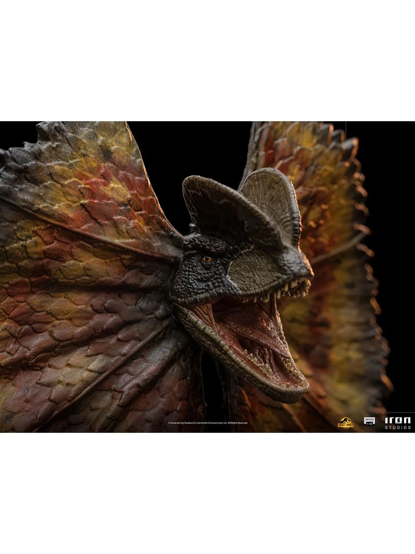 Statue Dilophosaurus - Jurassic World - Art Scale 1/10 - Iron Studios