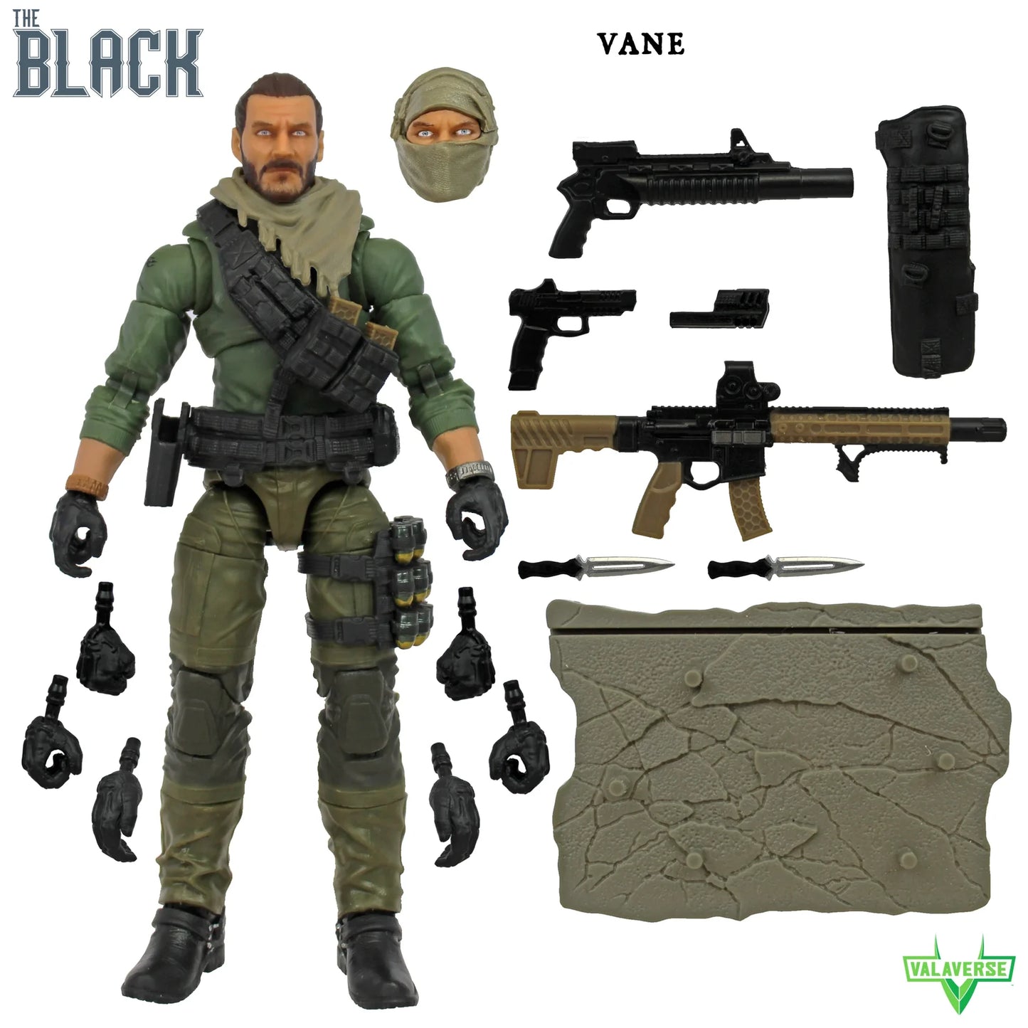 Valaverse The Black Vane 1:12 Scale Action Figure