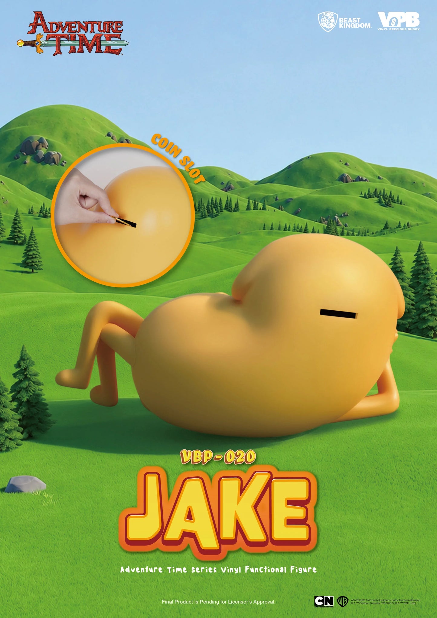 PRE-ORDER Beast Kingdom Jake Vinyl Piggy Bank Collectible Figure