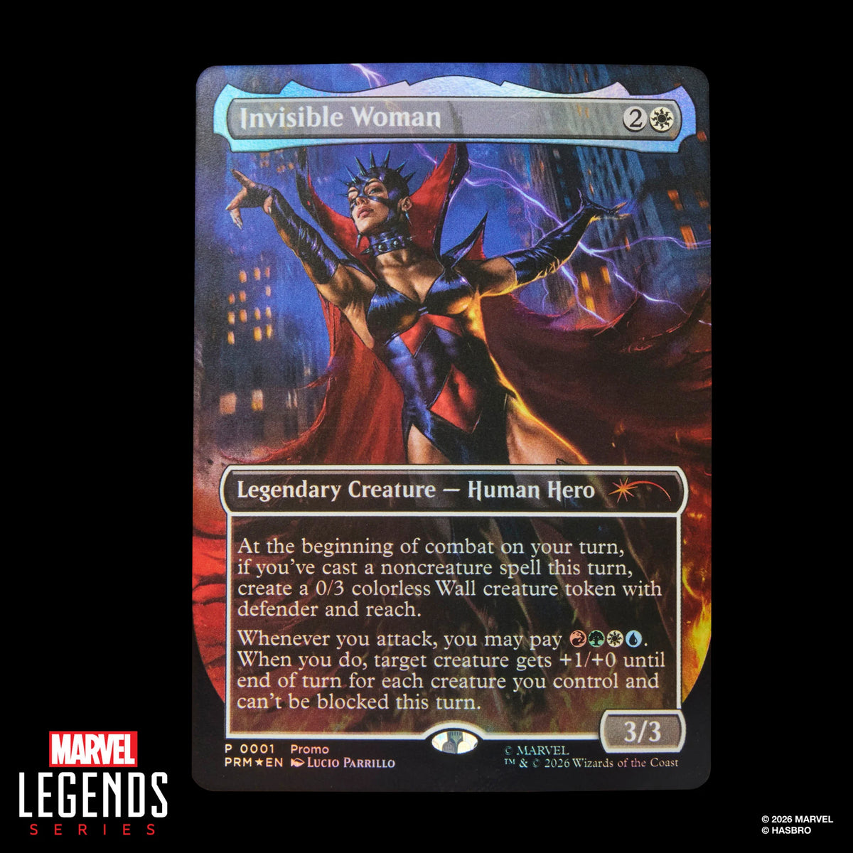 Marvel Legends Malice (Sue Storm) Action Figure with Magic: The Gathering Card
