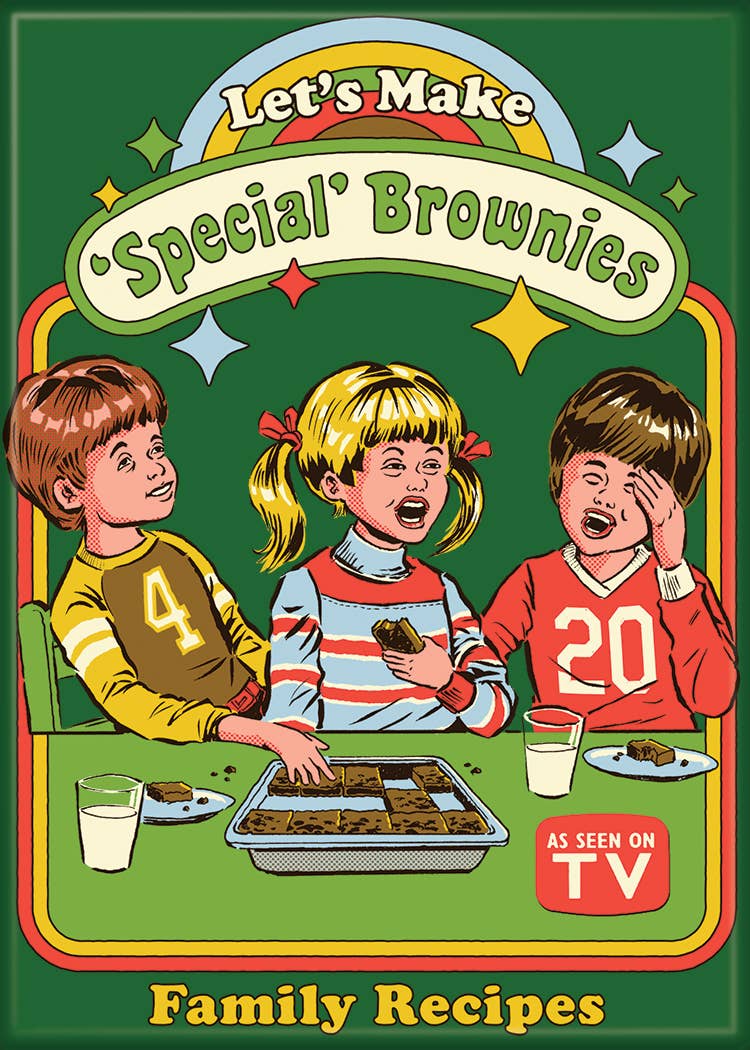 Steven Rhodes Special Brownies Magnet