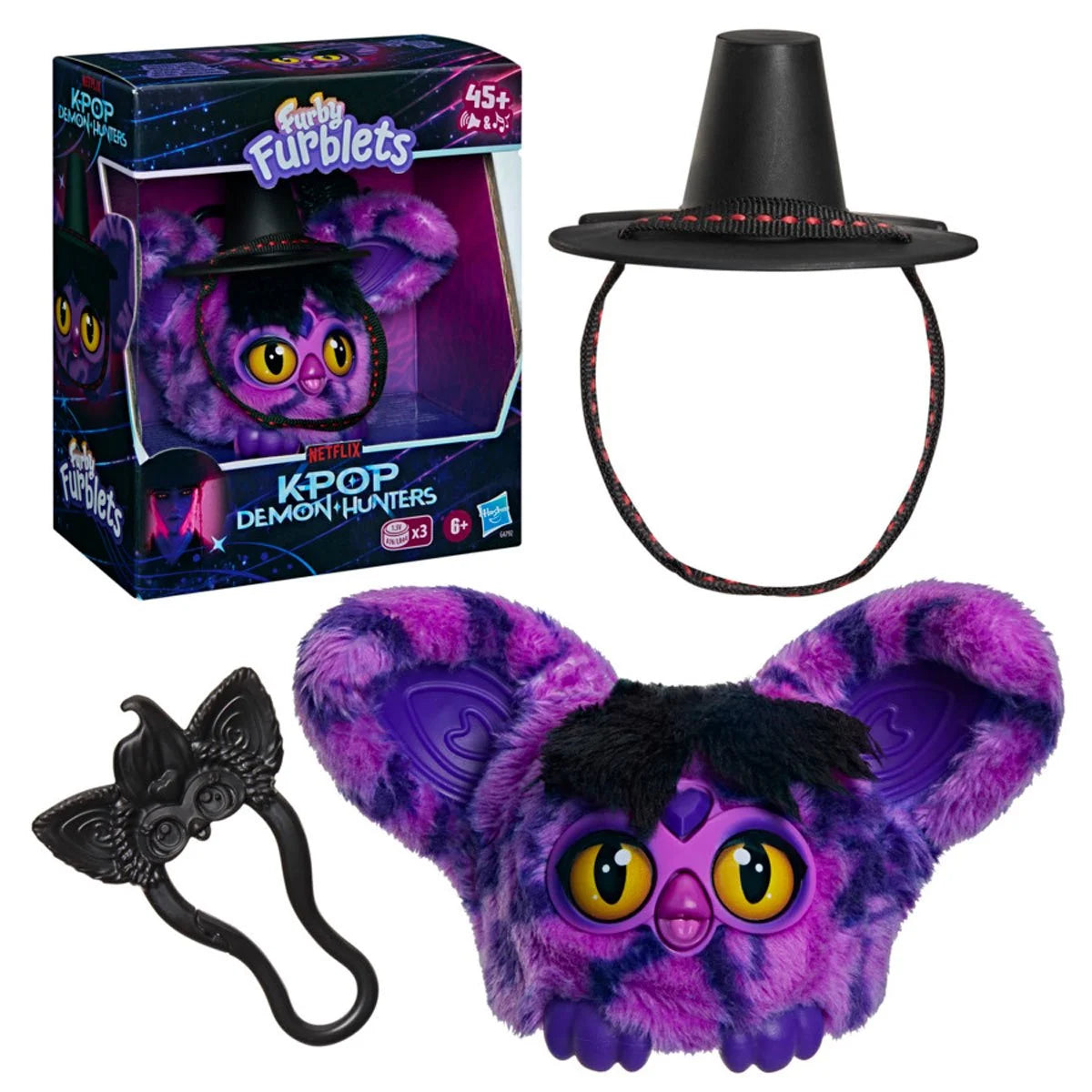 Furby Furblets KPop Demon Hunters Saja Boy Demon