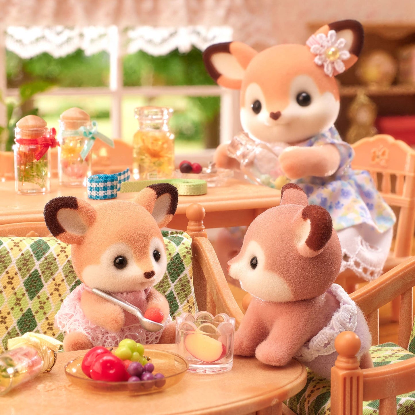 Calico Critters Deer Twins, 2 Collectible Doll Figures