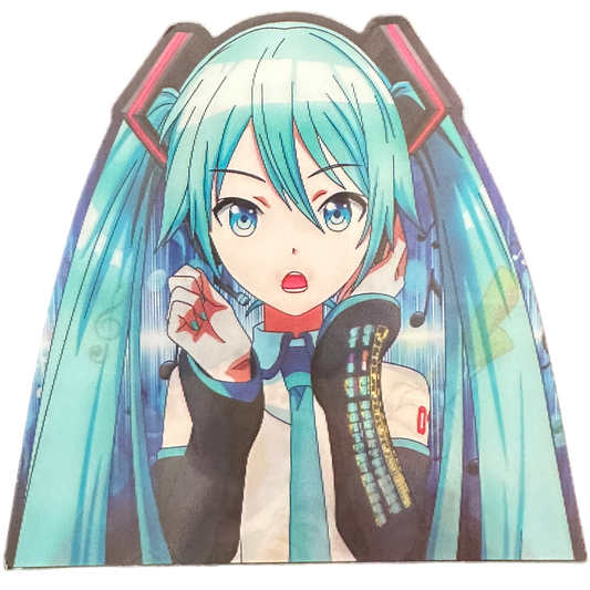 Hatsune Miku Anime 3D Sticker (F3)