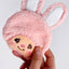 Monchhichi Chimutan Bunny Face Plush Coin Bag
