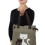 Lovely Cats With Faux Fur And Studs Tote Bag