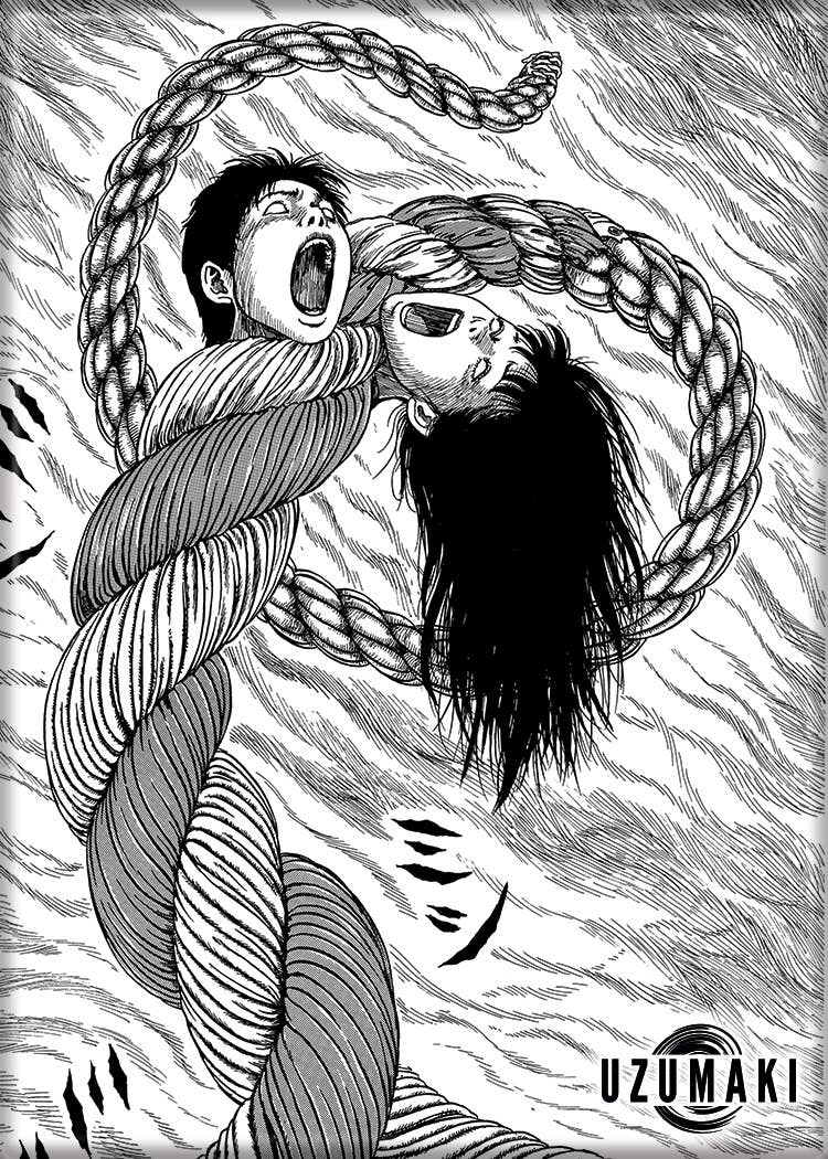 Junji Ito Uzumaki Twisted Souls Magnet
