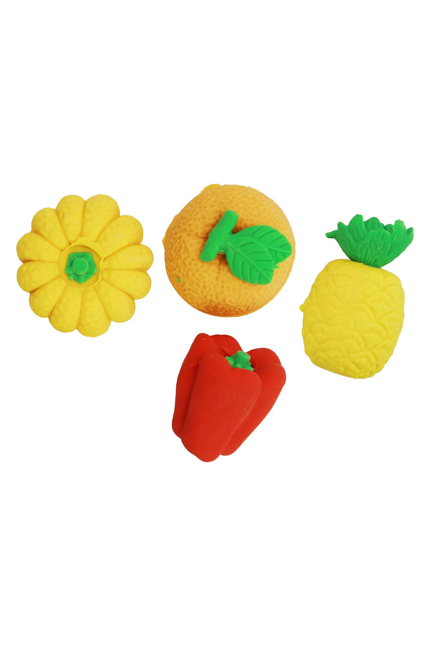 Food Animal Music Eraser Pouch Keychain