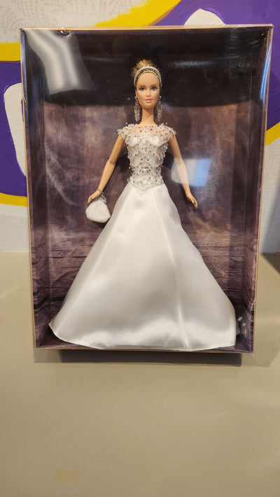 BADGLEY MISCHKA BRIDE BARBIE DOLL 2003 GOLD LABEL MATTEL