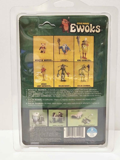 1985 Star Wars Vintage Ewoks Dulok Shaman