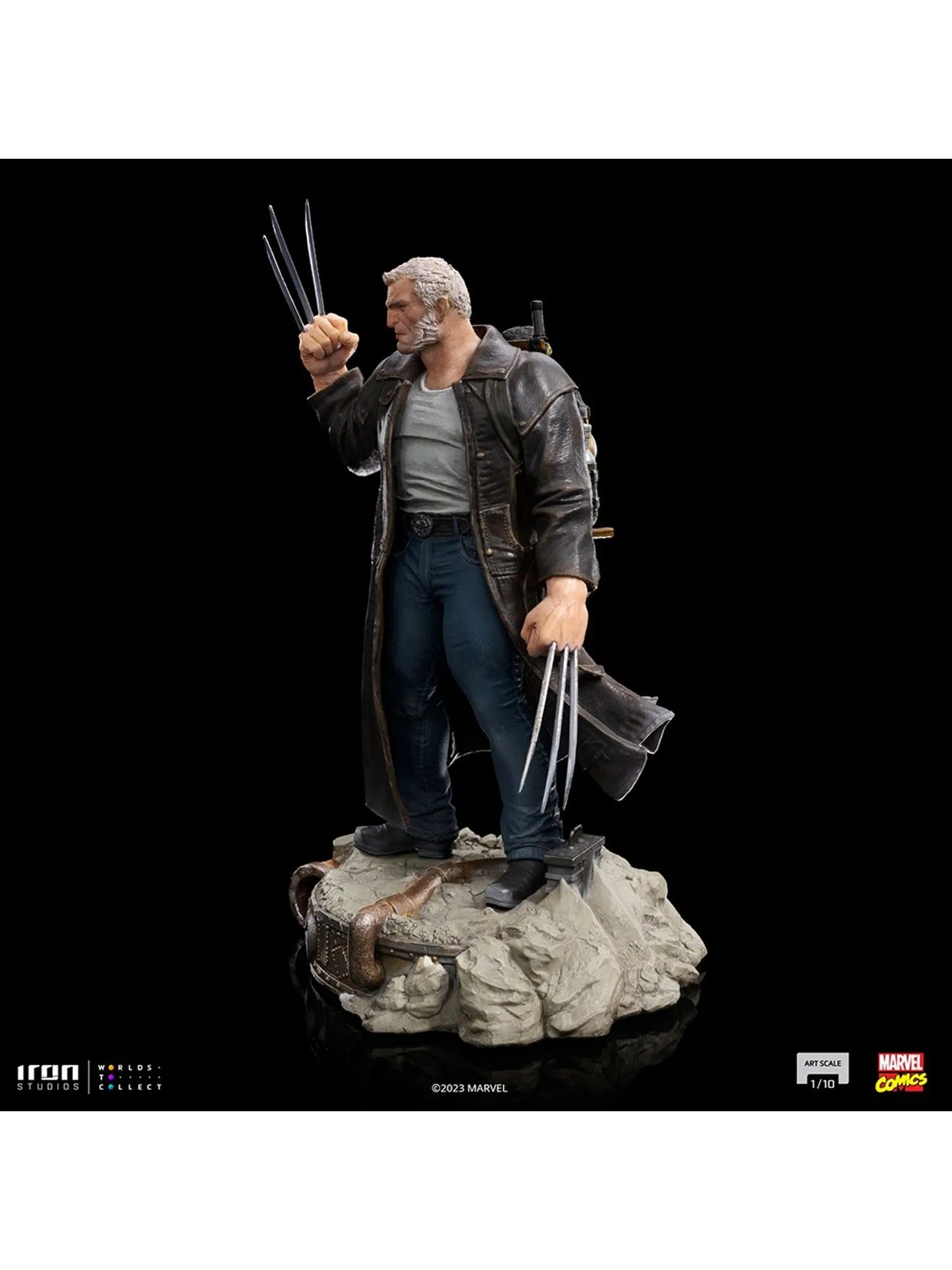 Statue Old Man Logan Wolverine 50th Anniversary - X-Men - Art Scale 1/10