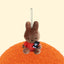 Limited Miffy Plush with lovely animal  Keychain Bag Charm