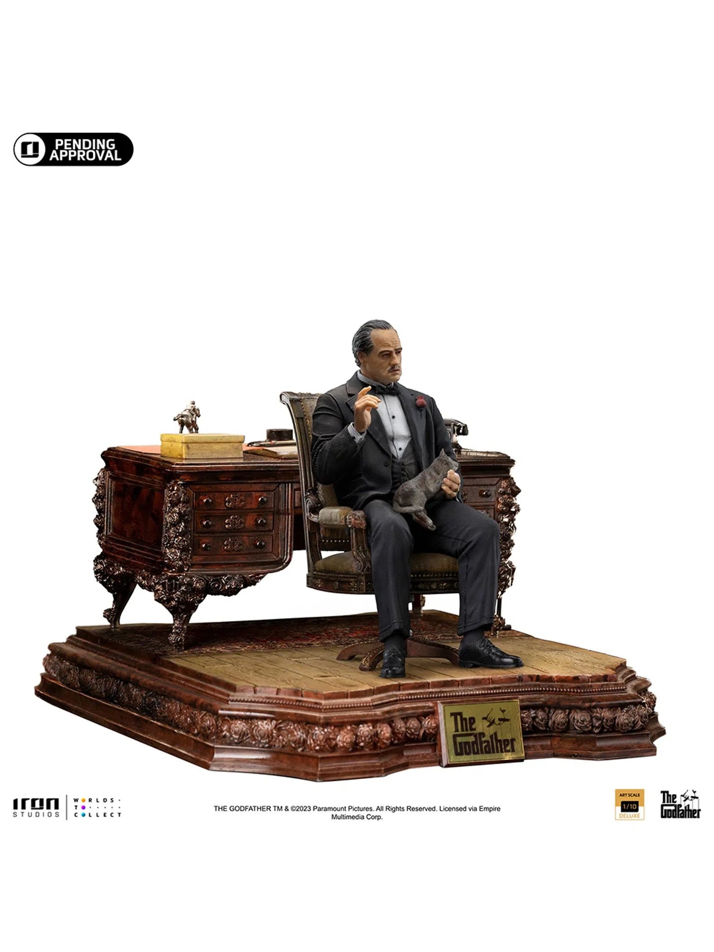 PRE-ORDER Statue Don Vito Corleone Deluxe - Godfather - Art Scale 1/10