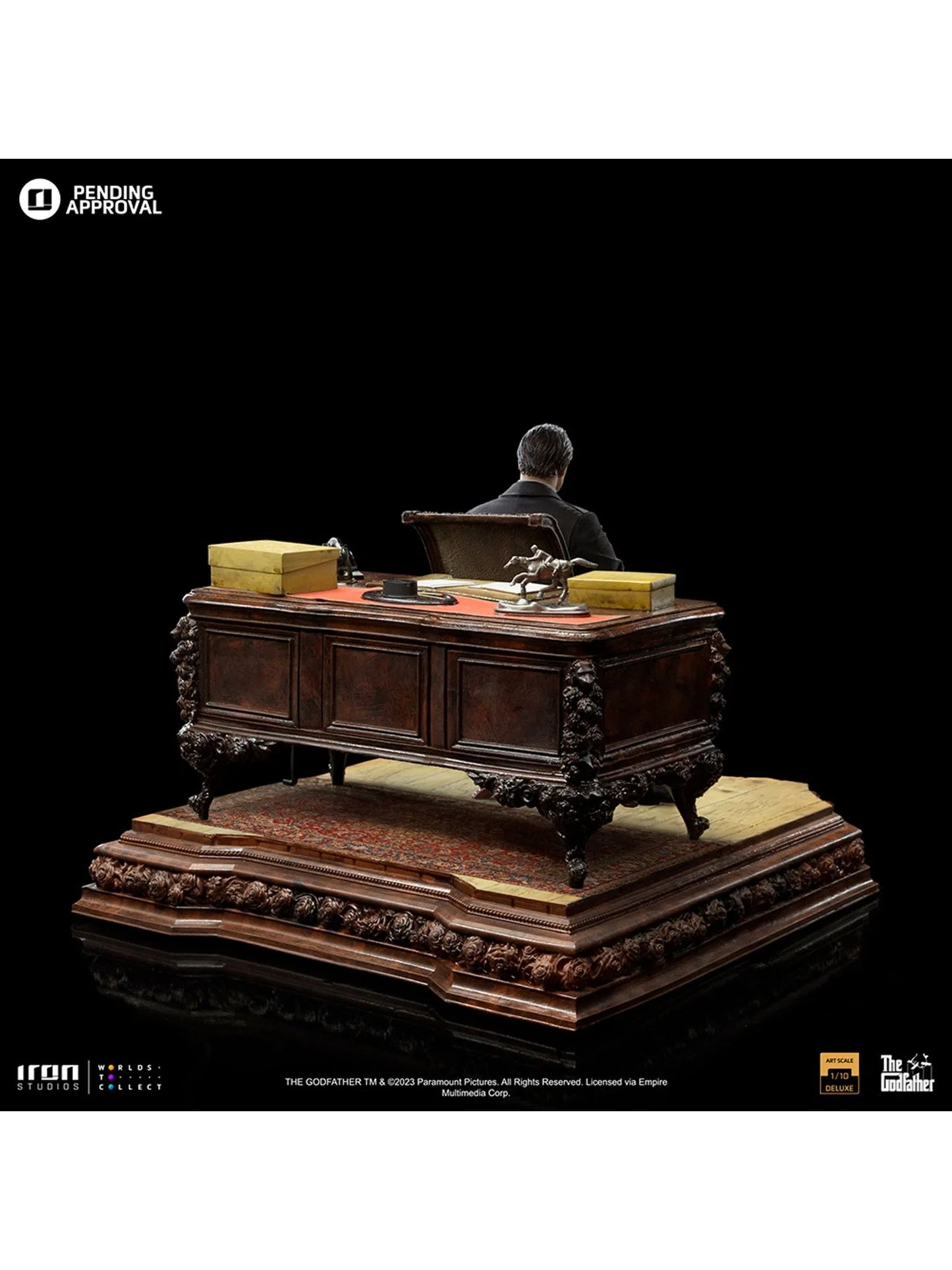 PRE-ORDER Statue Don Vito Corleone Deluxe - Godfather - Art Scale 1/10