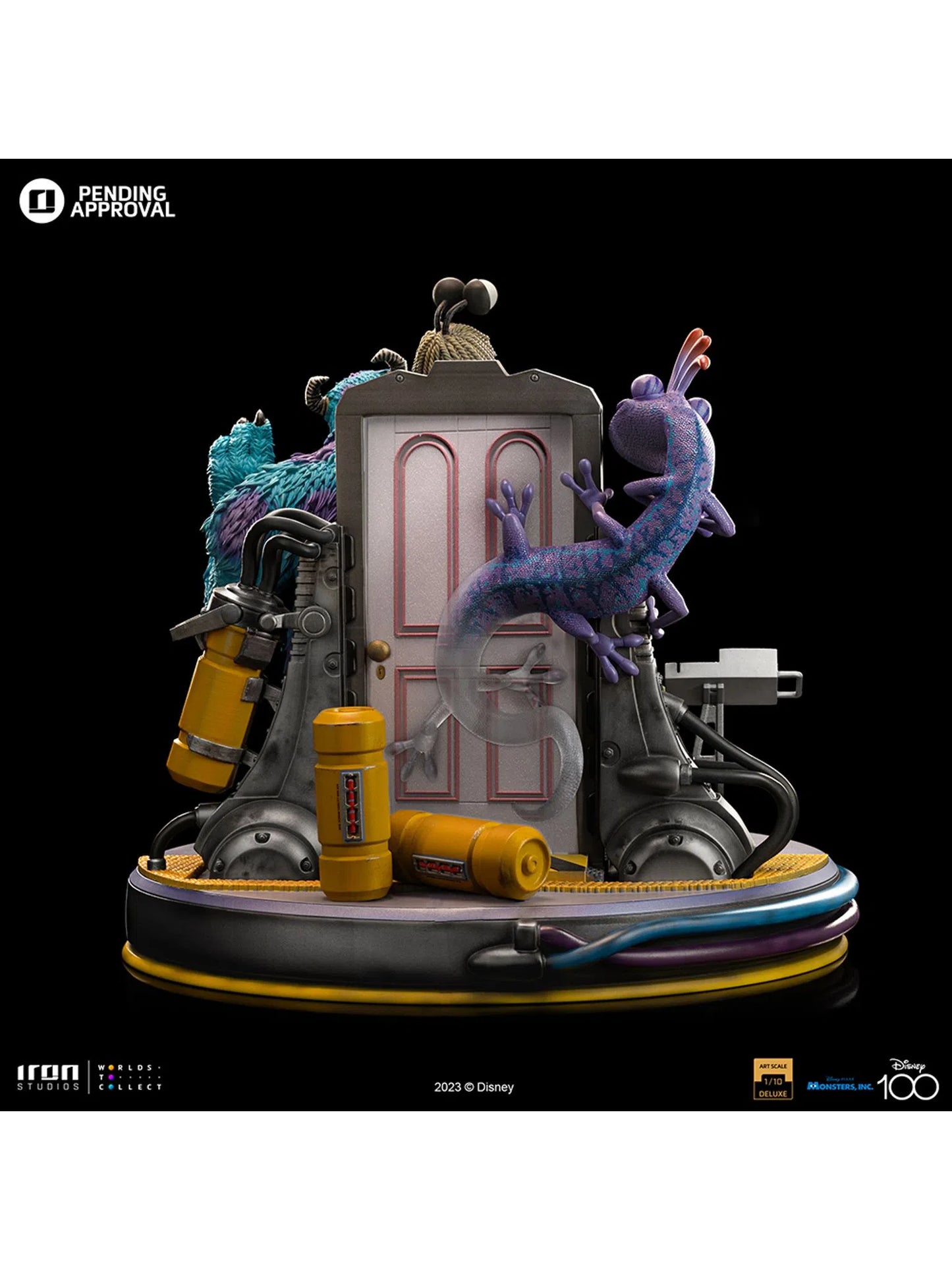 Statue Monsters Inc. Diorama Deluxe - Disney 100TH - Monsters Inc - Art Scale 1/10