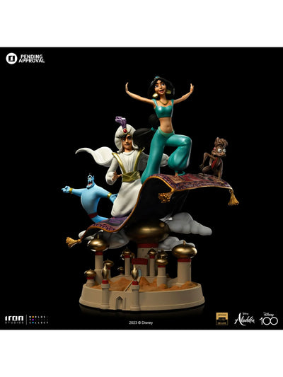 PRE-ORDER Aladdin and Jasmine Deluxe - Disney 100TH -Art Scale 1/10