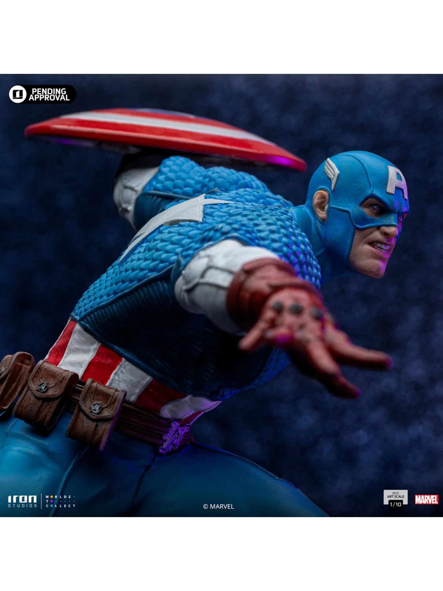 PRE-ORDER - Statue Captain America - Infinity Gauntlet Diorama - BDS Art Scale 1/10 - Iron Studios