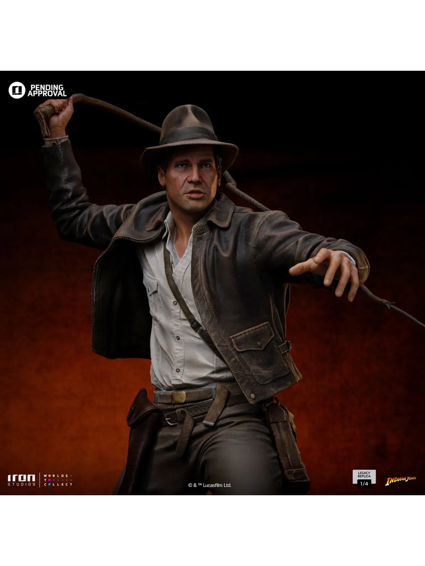 PRE-ORDER Statue Indiana Jones - Indiana Jones - Legacy Replica 1/4 -