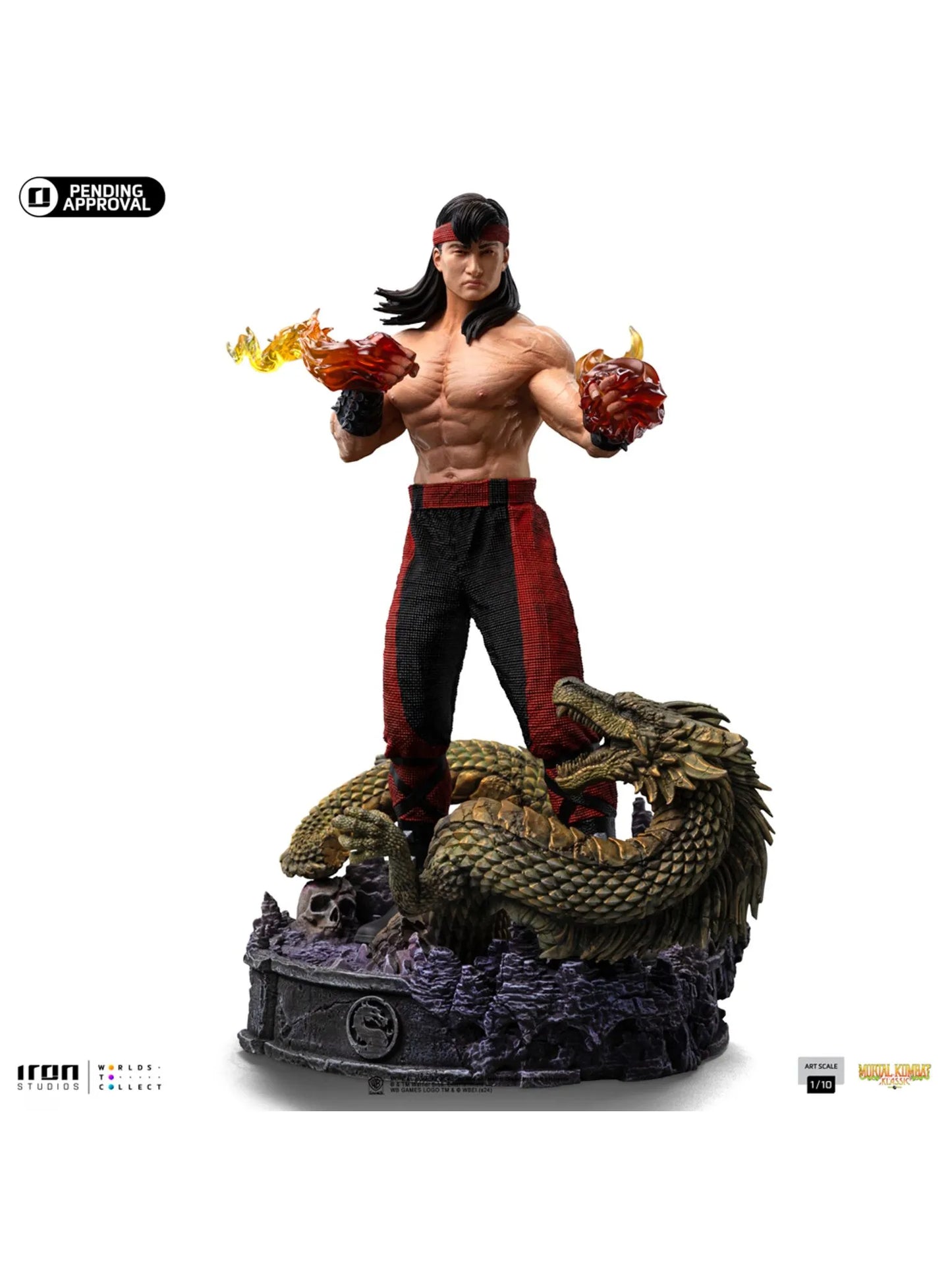 PRE-ORDER Statue Liu Kang - Mortal Kombat - Art Scale 1/10