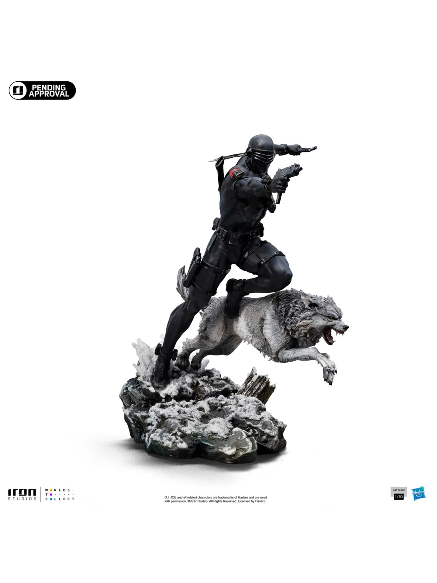 PRE-ORDER Statue Snake Eyes - G.I Joe - Art Scale 1/10