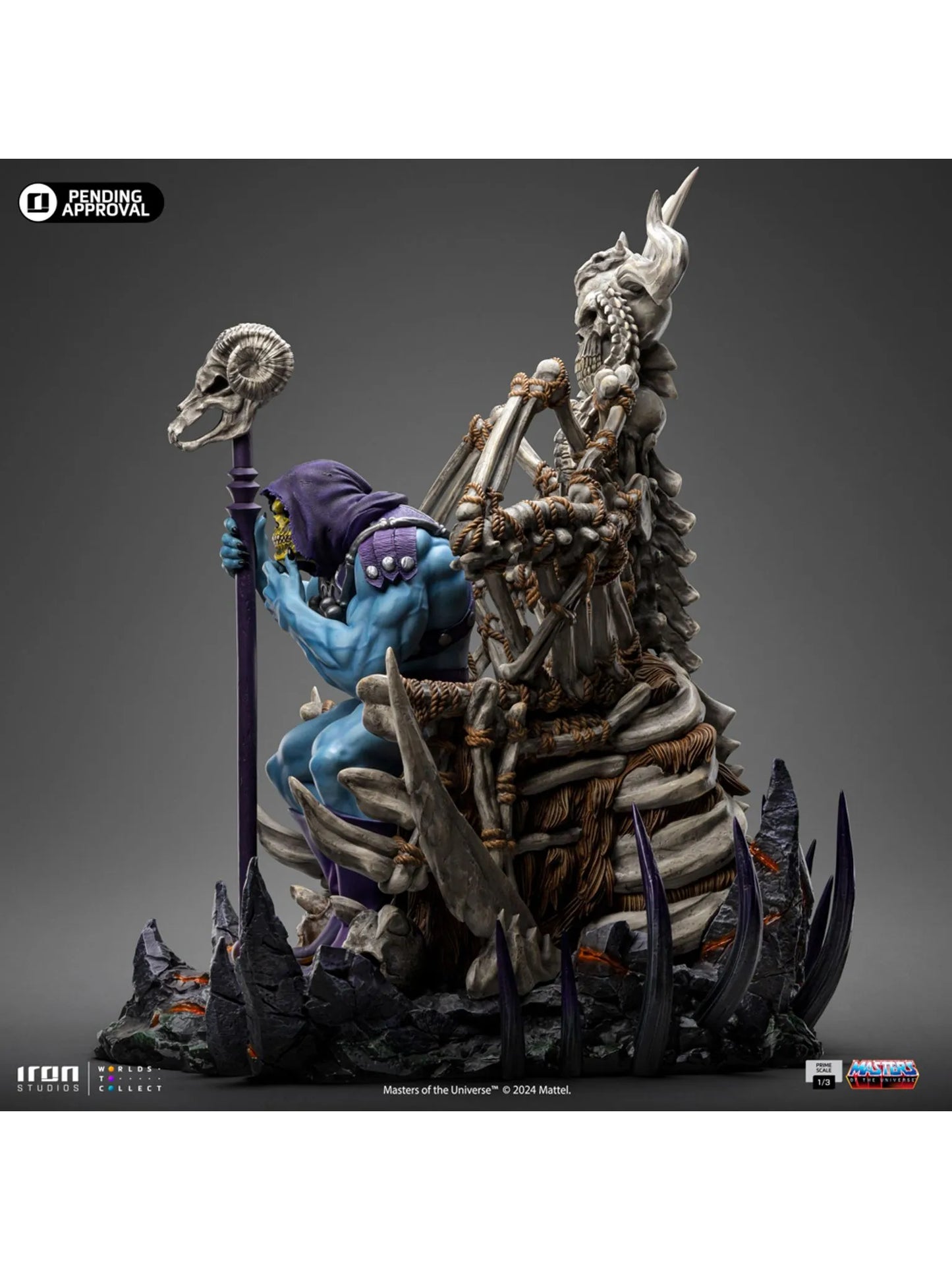 PRE-ORDER Statue Skeletor (10th anniversary) - Masters of the Universe - Prime Scale 1/3