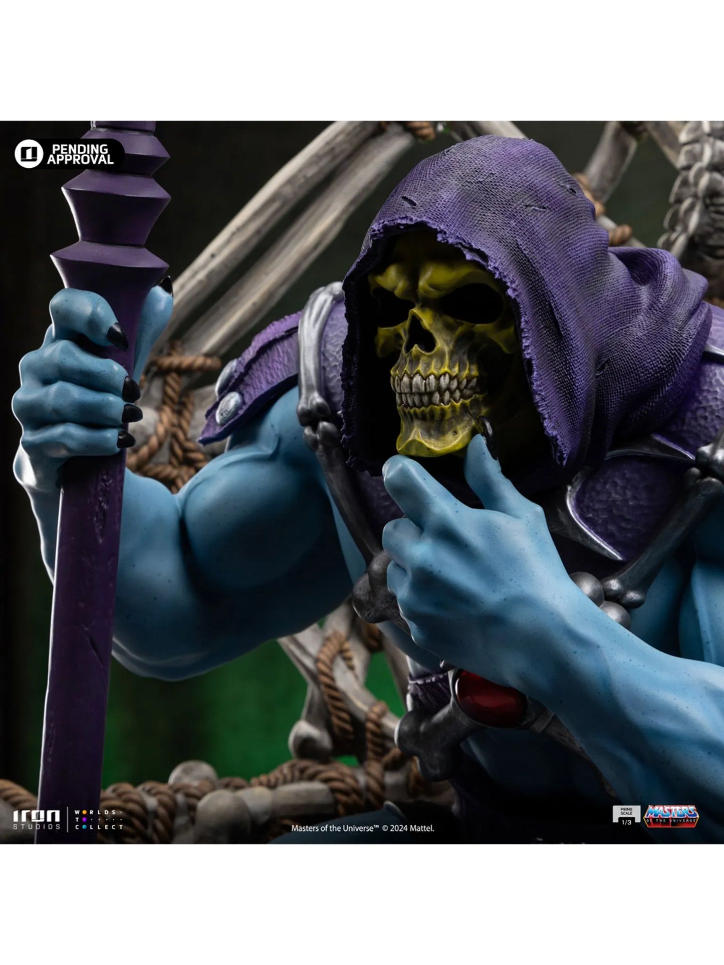 PRE-ORDER Statue Skeletor (10th anniversary) - Masters of the Universe - Prime Scale 1/3