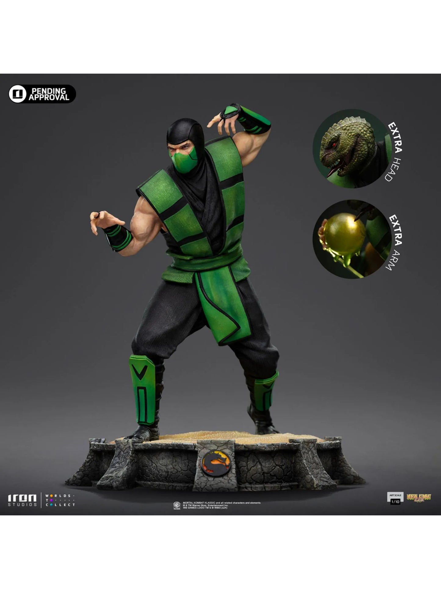 PRE-ORDER Statue Reptile - Mortal Kombat - Art Scale 1/10