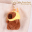 Capybara Dragon Hat Plush Keychain