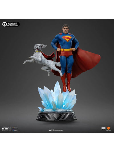 PRE-ORDER Statue Superman and Krypto - Superman: Legacy - Art Scale 1/10 -