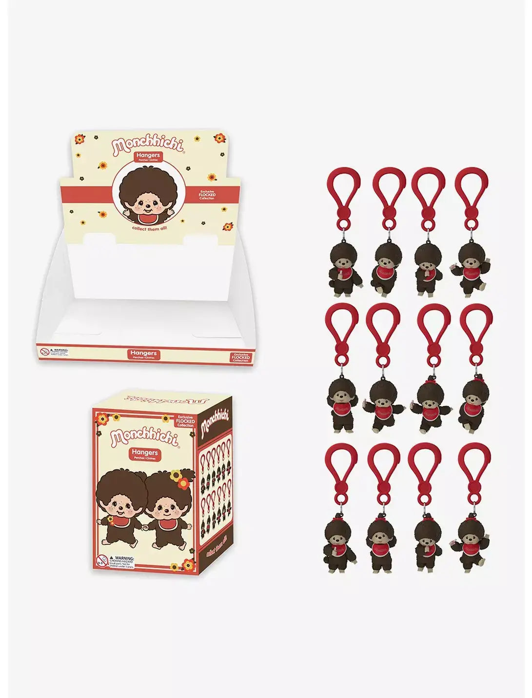 Monchhichi EXCLUSIVE Jumbo Blind Box Retro Key Chains