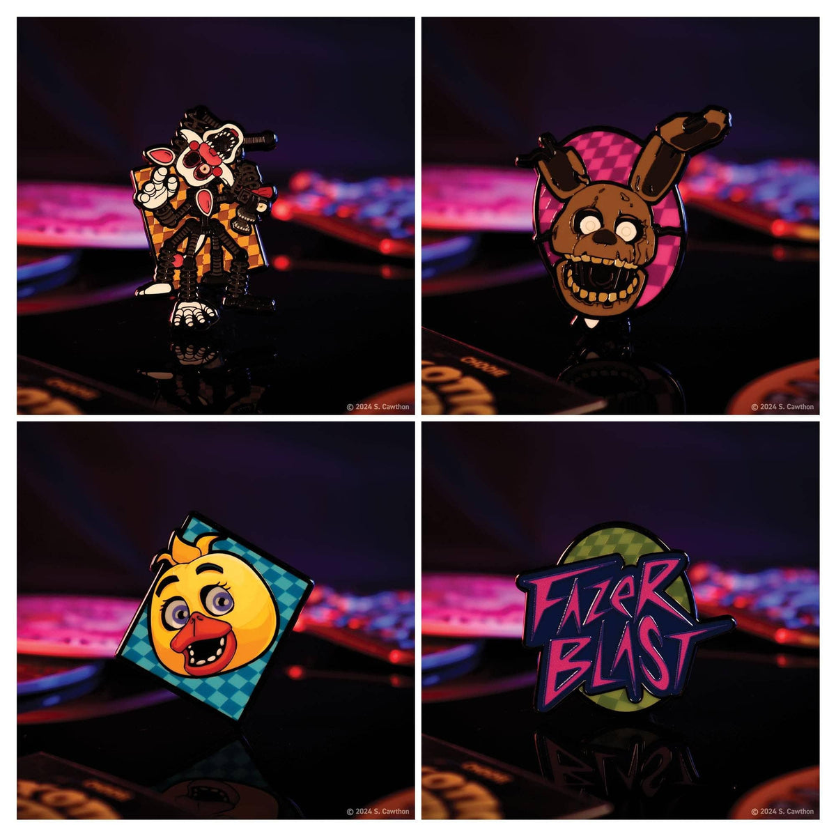 Five Nights At Freddy's Mystery Enamel Pin | One Random