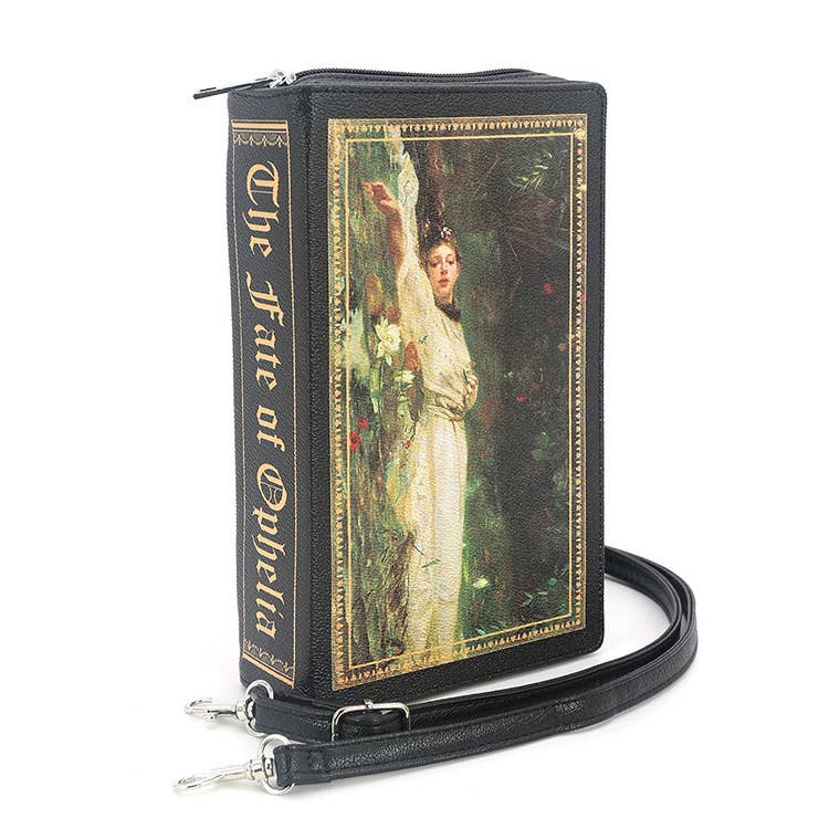 THE FATE OF OPHELIA BOOK CLUTCH BAG
