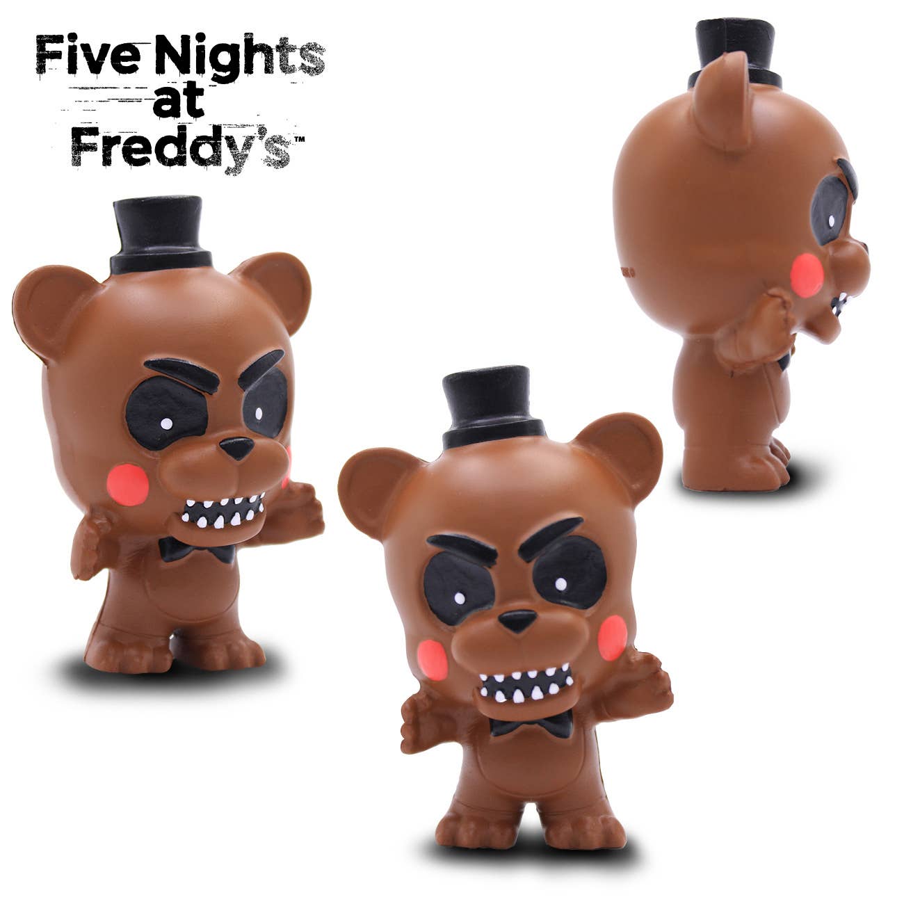 FNAF 3.5" SquishMe Scented Figure Mystery Packs in Display