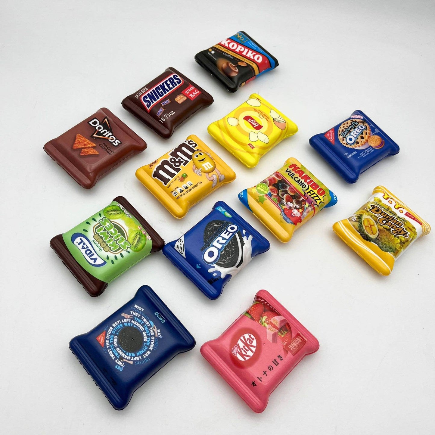 Super Soft PU Realistic Snack Bag Squeeze Toy-random color