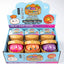 PU Squishy Dumpling Set with Steamer Box Cartoon Printed Slow Rising Stress Relief Toy
