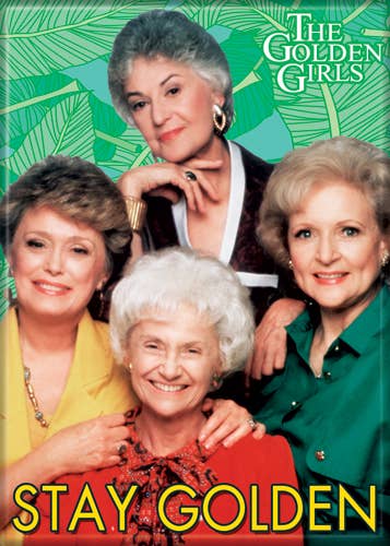 Golden Girls  Stay Golden Magnet 2.5" x 3.5"