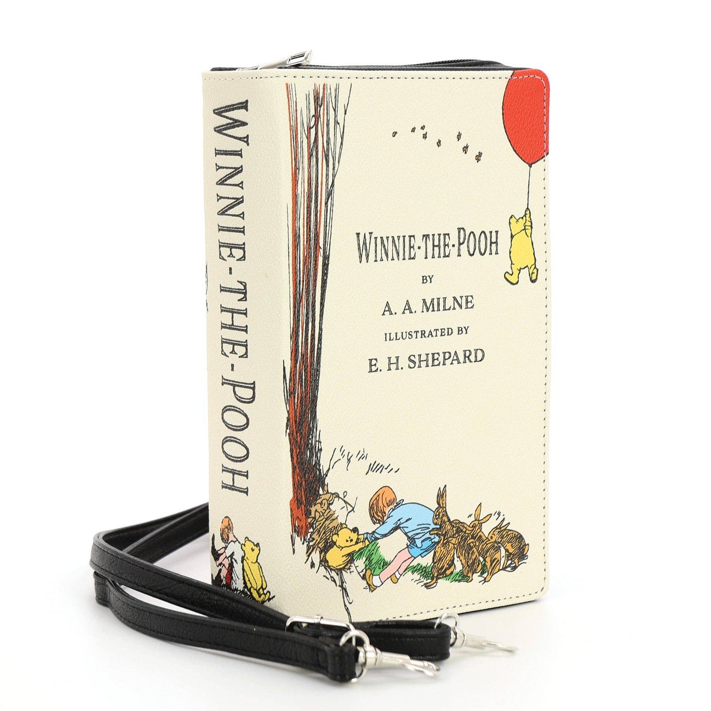 Winnie the Pooh Book Clutch Bag in Vinyl