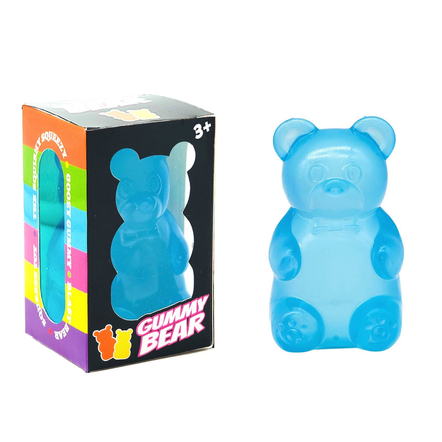 Gummy bear cute cat  Squishy fidget Toy Stress Relief Toy